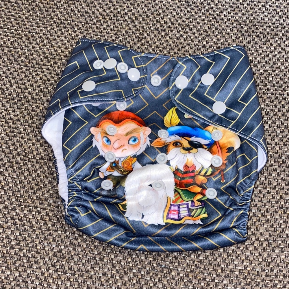 Kids Fantasy Character Diaper Cover
